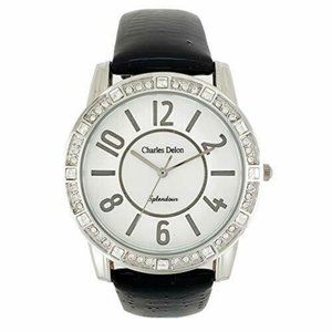 Charles Delon Casual Style Silver Watch